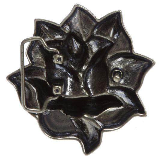 Western 3D Rose Floral Belt Buckle