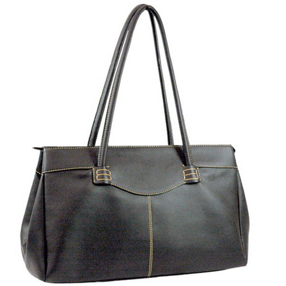 Soft Lamb Skin Leather Look Like Fashion Tote Bag