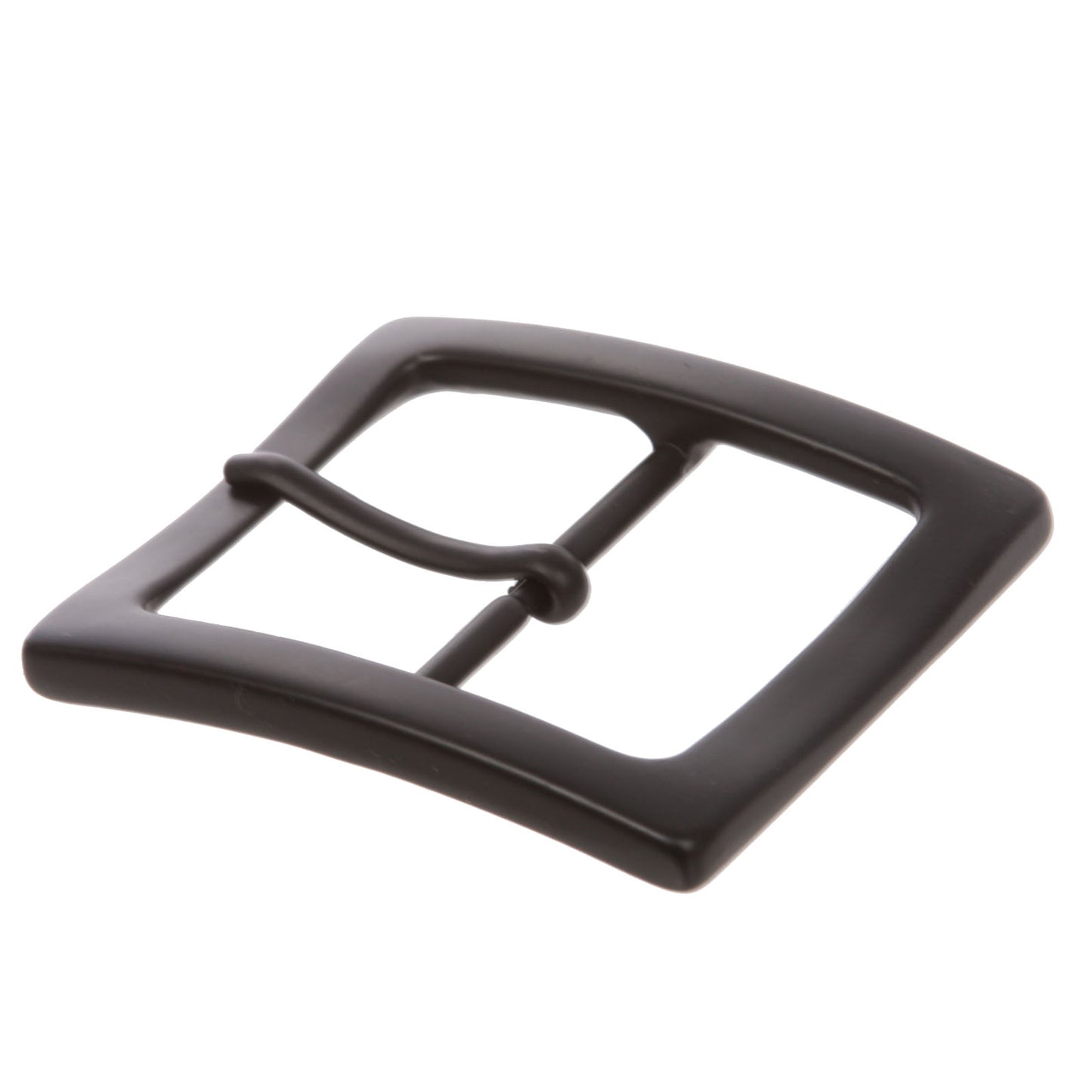 1 1/2" Nickel Free Center Bar Single Prong Rectangular Belt Buckle