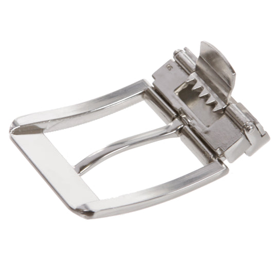 1 5/8" (40 mm) Nickel Free Rectangular Clamp Belt Buckle