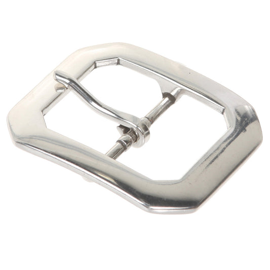 1 5/8" (40 mm) Single Prong Octagon Rectangular Belt Buckle