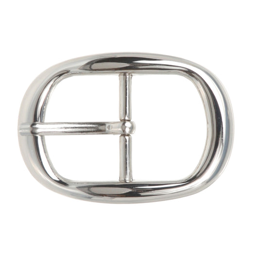 1 3/8" (33 mm) Single Prong Oval Belt Buckle
