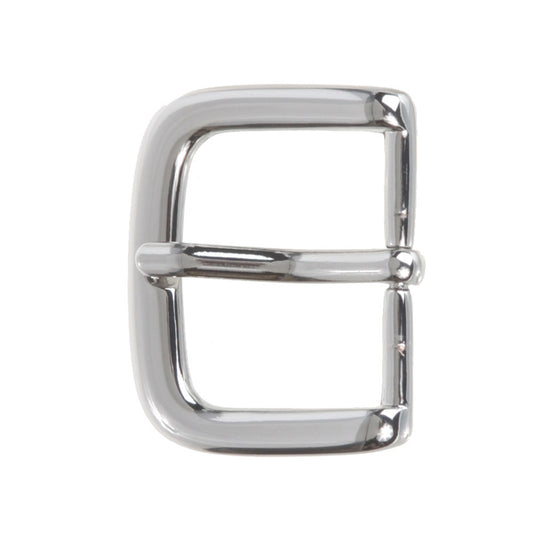1 1/8" (30 mm) Nickel Free Single Prong Square Belt Buckle