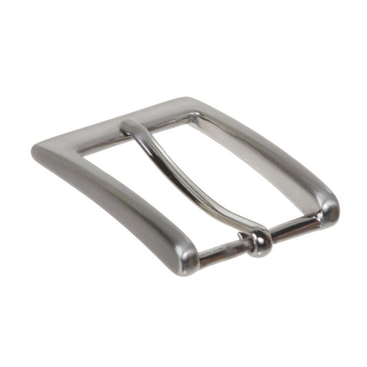 1 1/8" (30 mm) Nickel Free Single Prong Rectangular Belt Buckle