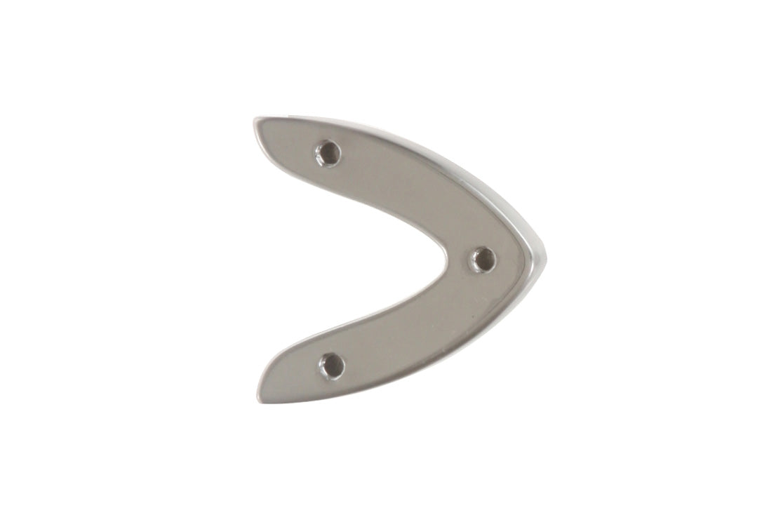 1 1/4" (33 mm) Nickel Free Single Prong Rectangular Golf Belt Buckle Set with Keeper and Tip