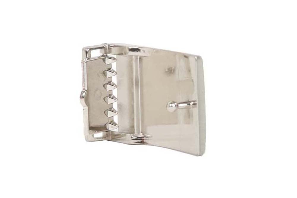 1 1/8 Inch (28 mm) Rectangular Plain Clamp Buckle