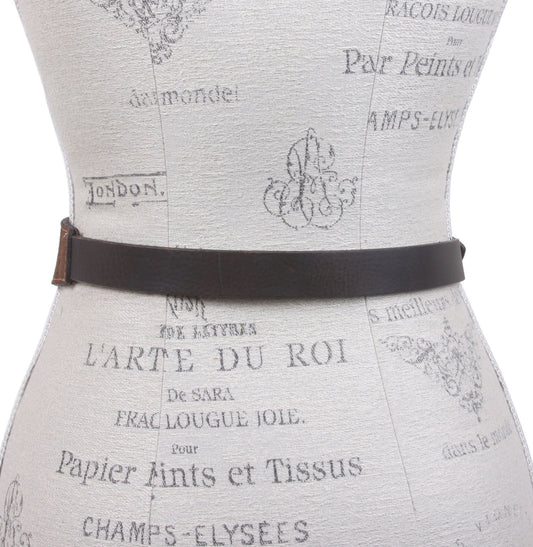 COBALT Womens High Waist Leather Belt