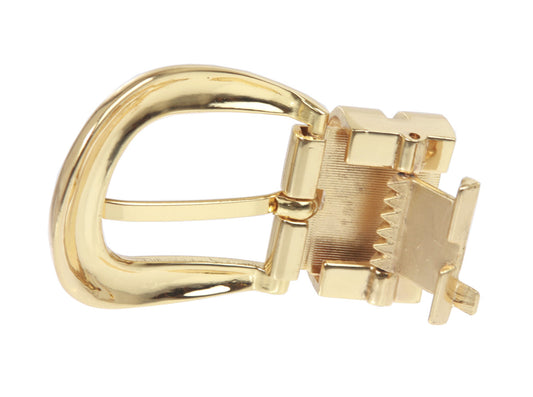 1 1/8 Inch (28 mm) Double Loop Clamp Belt Buckle