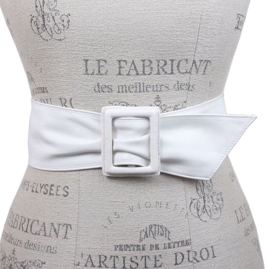 Women's High Waist Non Leather Fashion Sash Belt