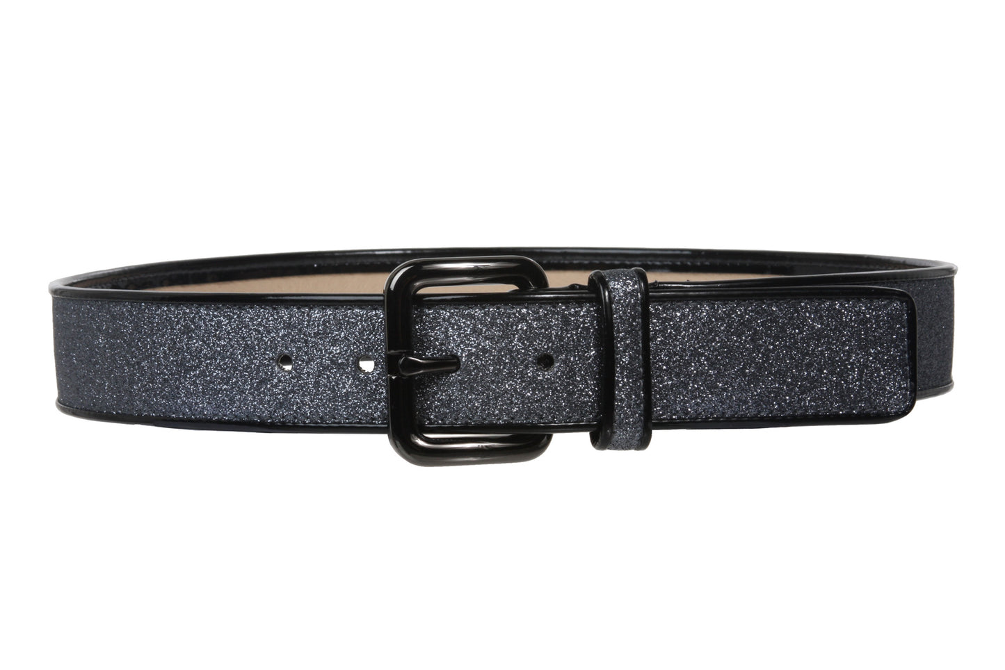 Ladies Piping Edged Patent Leather High Waist Fashion Belt