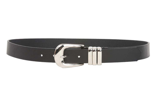 Ladies 1 1/8 Inch Plain Non Leather Belt