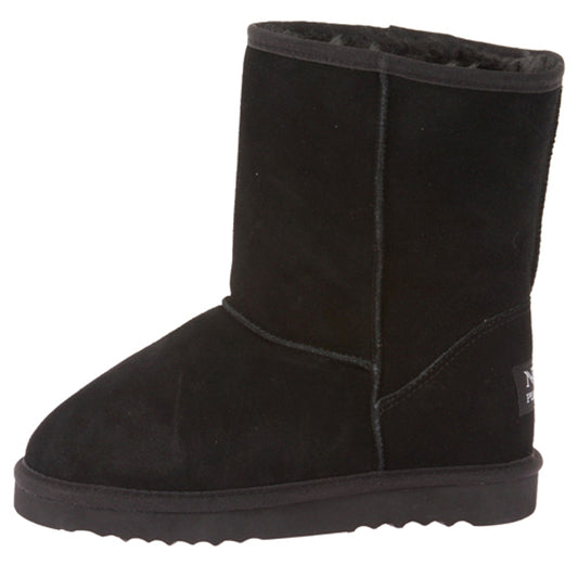 NINO Women's Cowhide Faux Shearling Boot