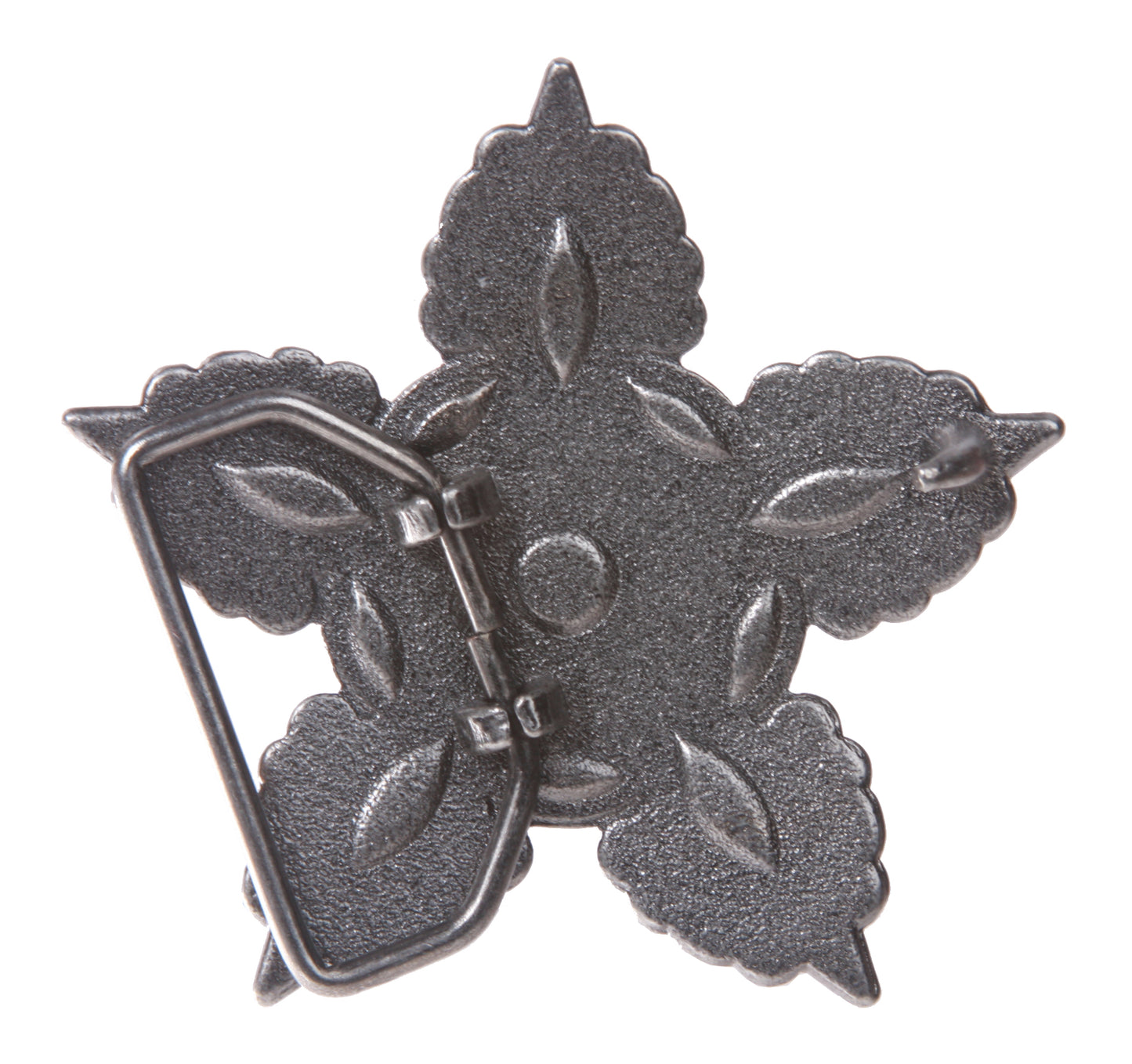 Five Petals Pink Rhinestone Flower Belt Buckle