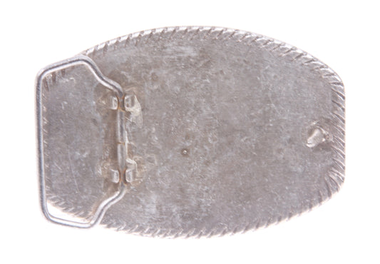 Western Flower Belt Buckle