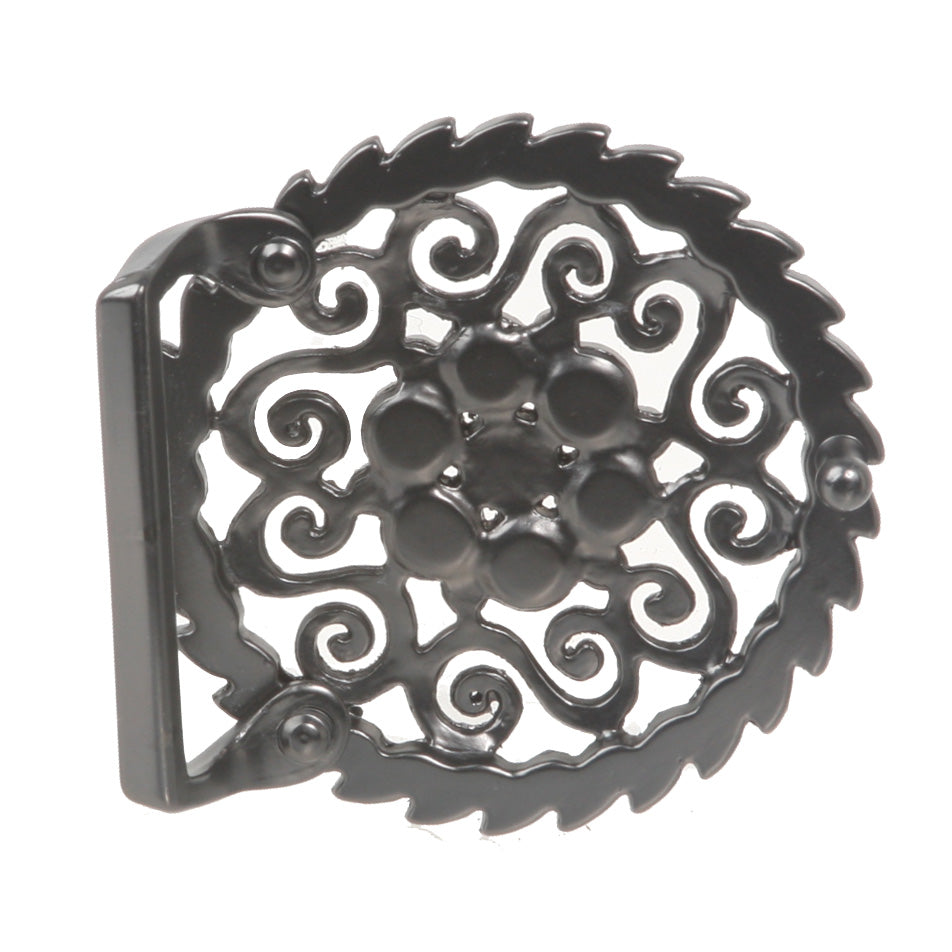 Rhinestone Flower Pattern Buckle