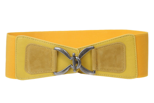 Women's 3" High Waist Fashion Stretch Belt