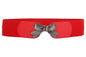 3" Wide High Waist Bow Tie Fashion Stretch Belt