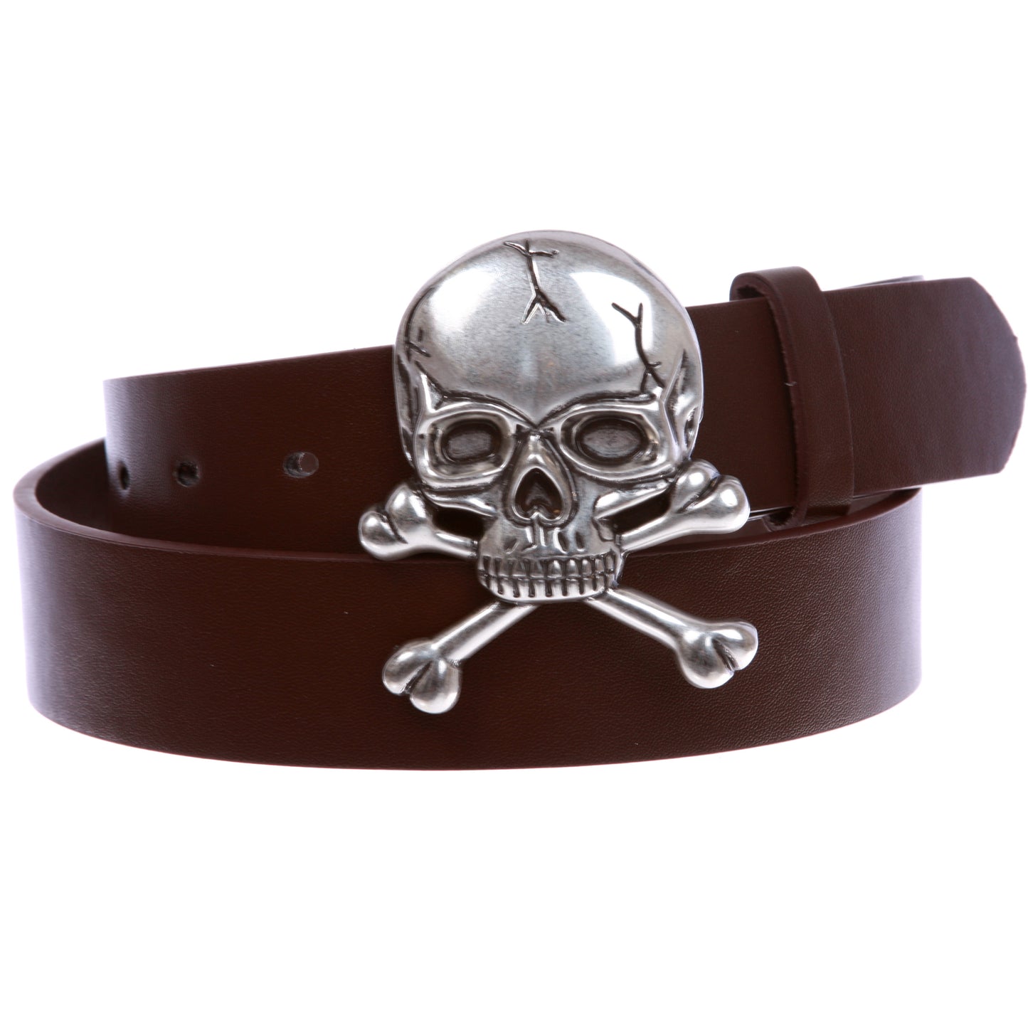 Skull and Cross Bone Pirate Halloween Costume Belt Multi-Color Options