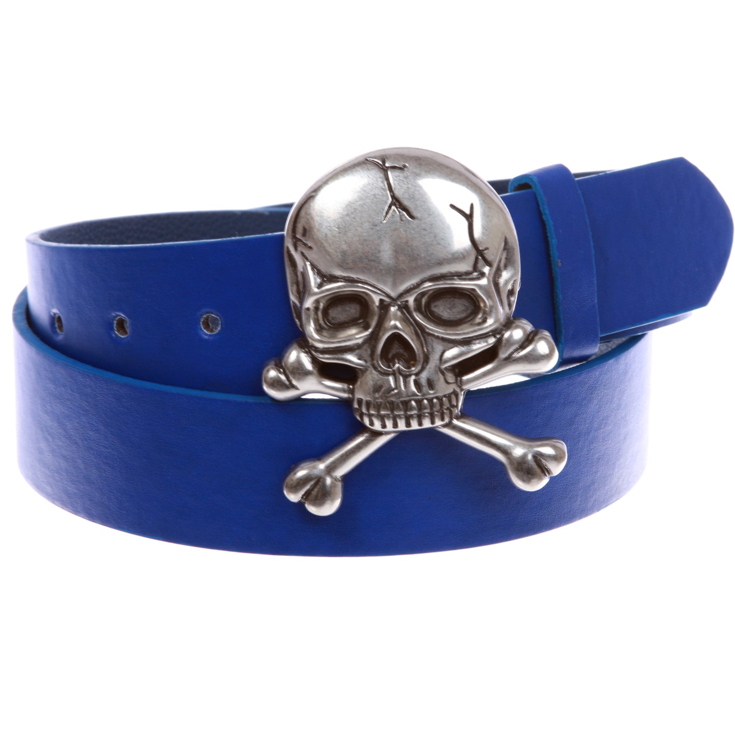 Skull and Cross Bone Pirate Halloween Costume Belt Multi-Color Options