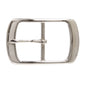 1 5/8" Center Bar Oval Belt Buckle – Zinc Alloy Single Prong Buckle for Leather Belts (40mm Strap Width)