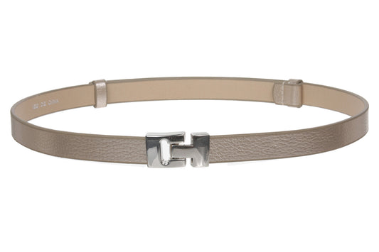 Womens 3/4" Skinny Adjustable Belt