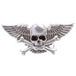 Winged Skull and Cross Bone Pirate Belt Buckle