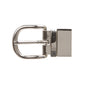 1" Reversible Silver Buckle with Screw Attachment – Fits 1 Inch Belt Straps