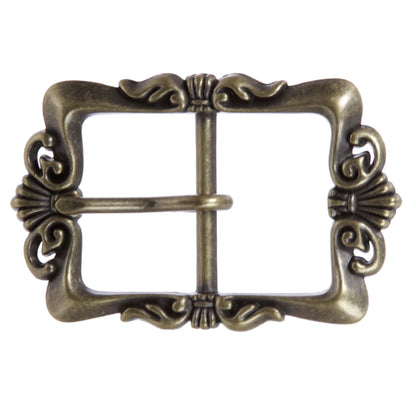 1 5/8" (40 mm)  Western Floral Center Bar Belt Buckle - Multi Color Options