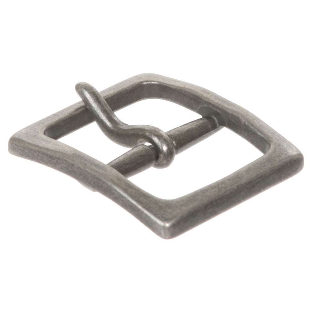 1 5/8" (40 mm) Nickel Free Center Bar Single Prong Square Belt Buckle