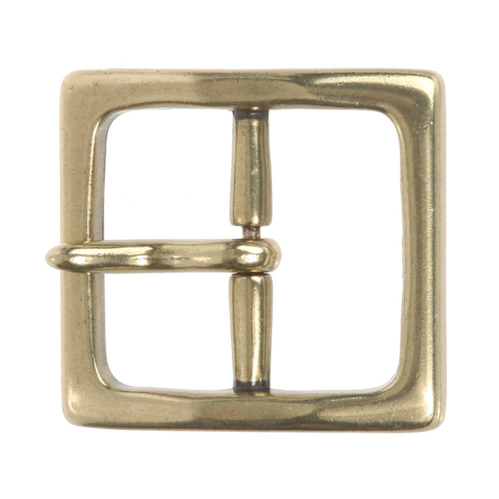 1 5/8" (40 mm) Nickel Free Center Bar Single Prong Square Belt Buckle