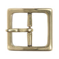 1 5/8" (40 mm) Nickel Free Center Bar Single Prong Square Belt Buckle