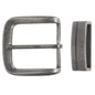 1 1/2" (38 mm) Nickel Free Single Prong Square Belt Buckle Set