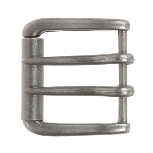 1 5/8" (40 mm) Nickel Free Double Prong Square Roller Belt Buckle