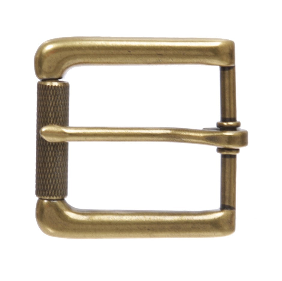 1 3/8" (35 mm) Nickle Free Single Prong Square Roller Belt Buckle