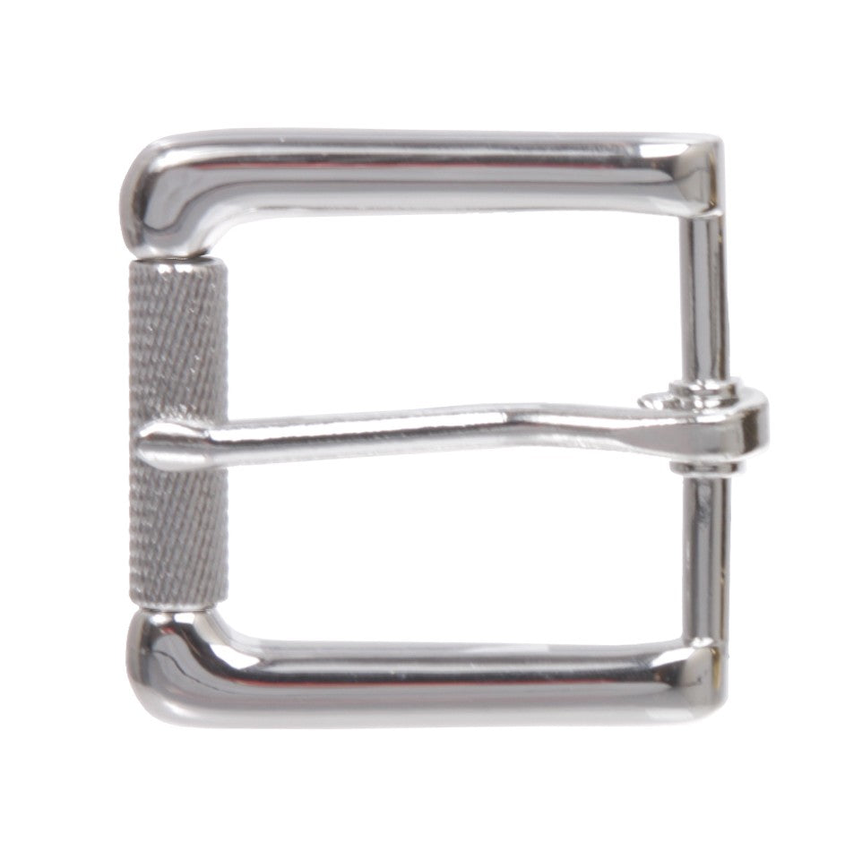 1 3/8" (35 mm) Nickle Free Single Prong Square Roller Belt Buckle