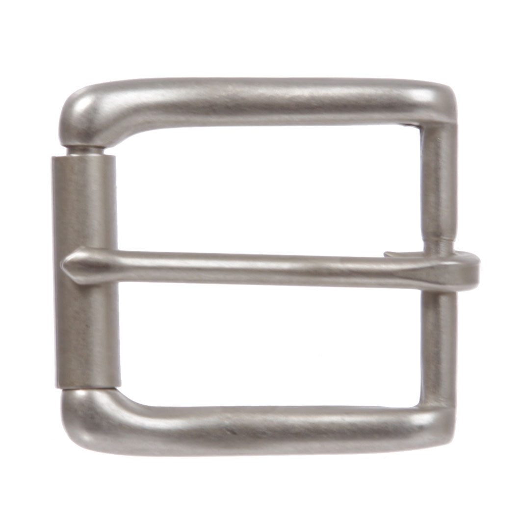 1 1/4" (32 mm) Nickel Free Single Prong Rectangular Roller Belt Buckle