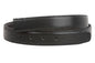 1 1/8 Inch One Size Fits All Feather Edged Plain Faux Leather Belt Strap