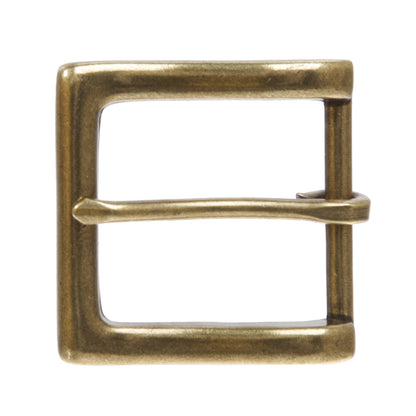 1 1/2" (38 mm) Nickel Free Single Prong Square Belt Buckle