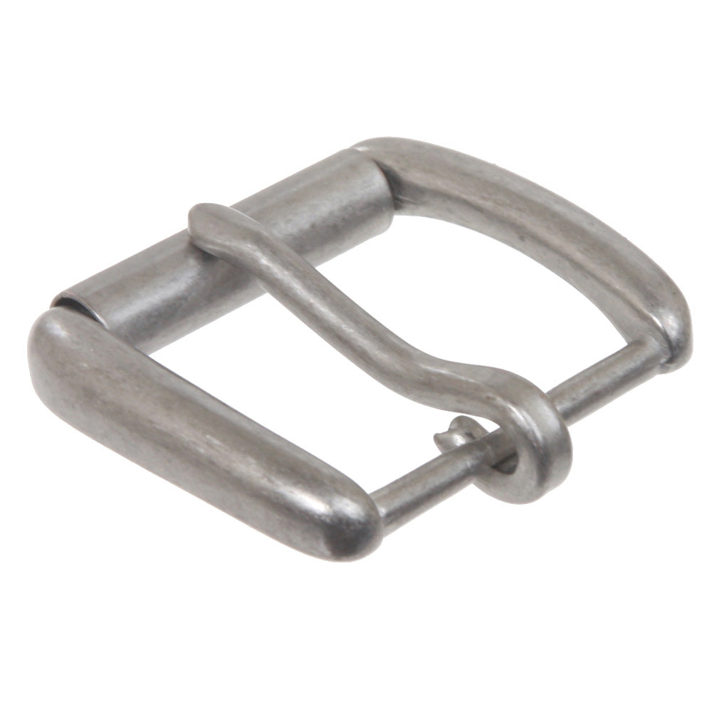 1 1/8" (30 mm) Nickel Free Single Prong Roller Belt Buckle