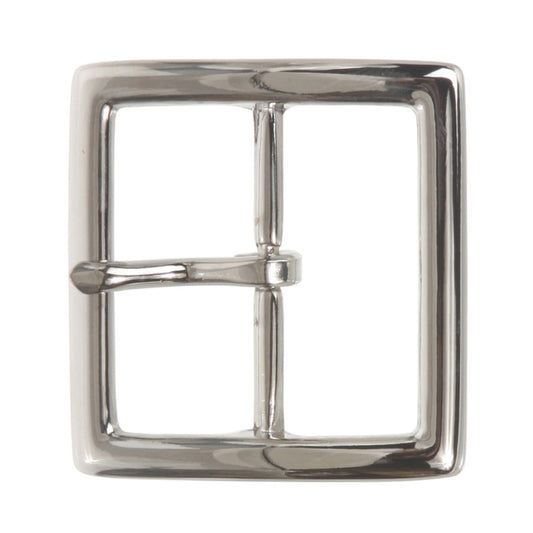 1 1/2" (38 mm) Single Prong Square Belt Buckle