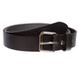 1 3/8" (34mm) Snap On Standard Plain Top Leather Jean Belt