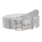 Kids or Extra Small Size Snap On Plain Leather Belt