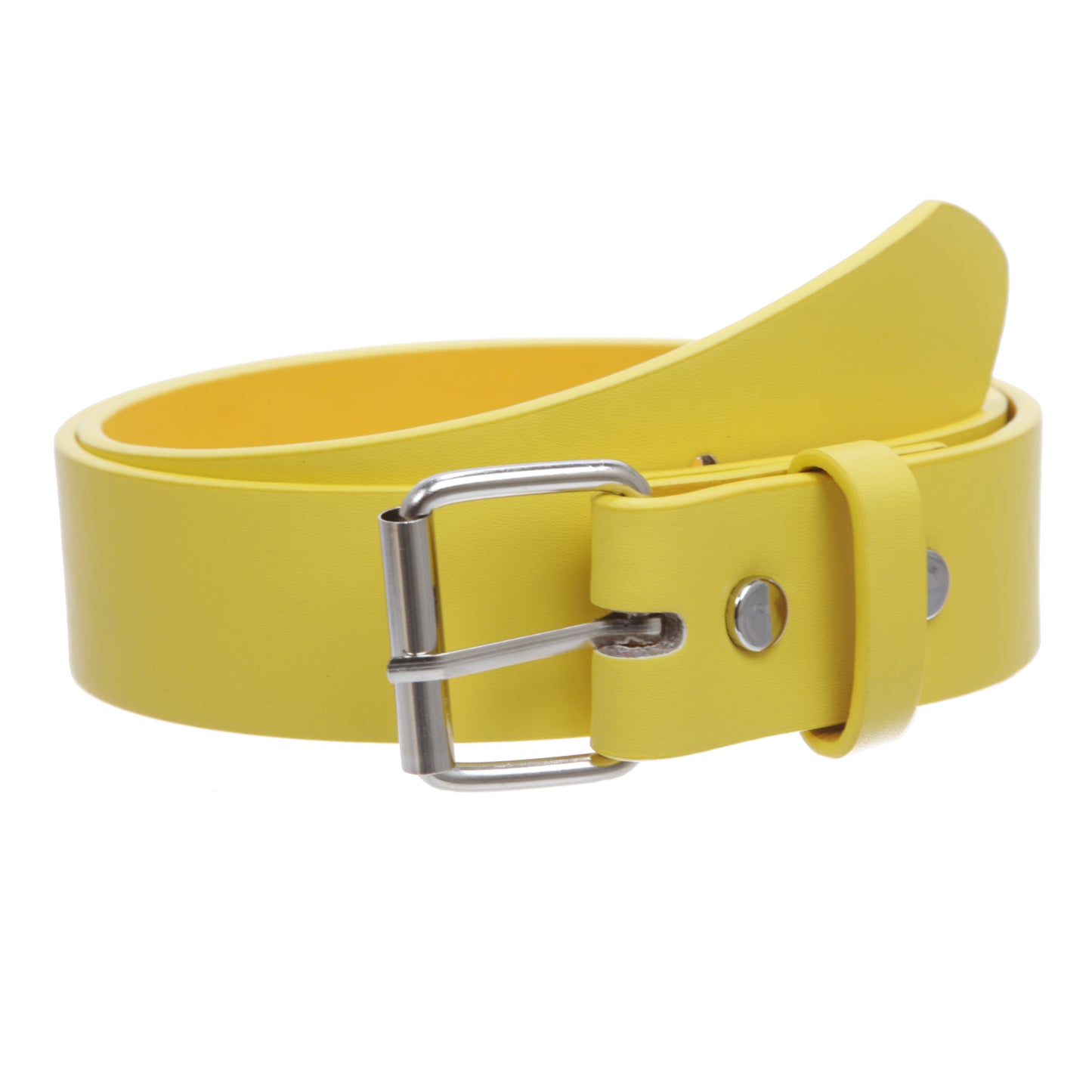 Kids or Extra Small Size Snap On Plain Leather Belt