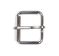 1 1/8" Nickel Plated Simple Roller Buckle