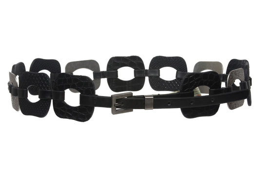 2'' Wide rectangular Disc Link Belt