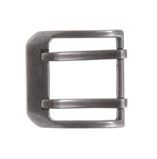 1 5/8" (4.0cm) Double Prong Square Belt Buckle