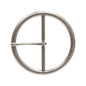 2 5/8" (68 mm) Single Prong Round Circle Center Bar Belt Buckle