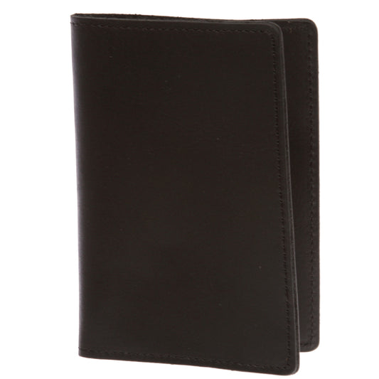100% Soft Leather Passport Cover - Plain Leather Holder Slim Sleeve Case