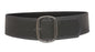 Women's 3" (75 mm) Wide Oval Tone-on-tone Stitching Edged Contour Belt