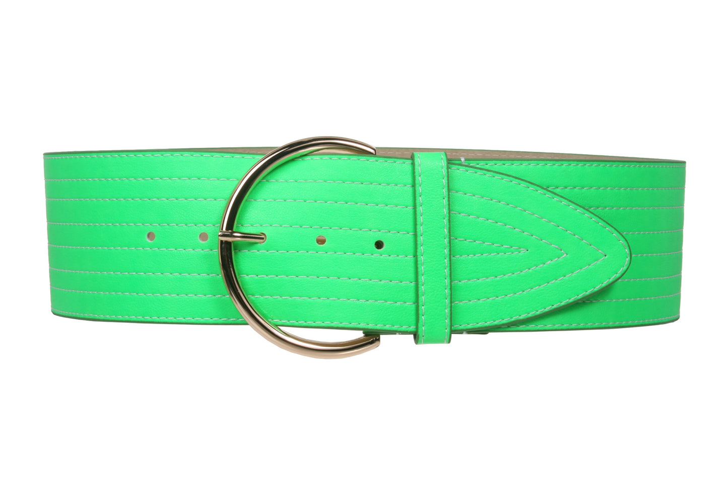 75mm Fashion Stitching Leather Belt